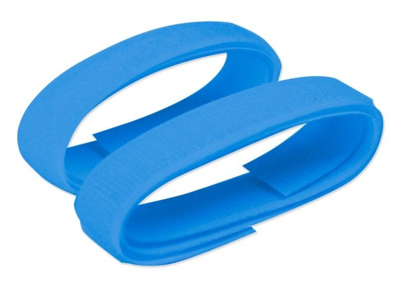 Застежка-липучка пришивная 20ммх60см, цвет синий ALFA AF-SA23