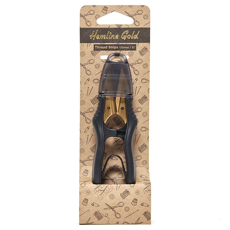 Ножницы для обрезки нитей, 12 см Hemline Gold 4802.HG