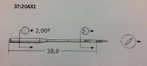 Иглы Schmetz DPx16 LR №140 10шт