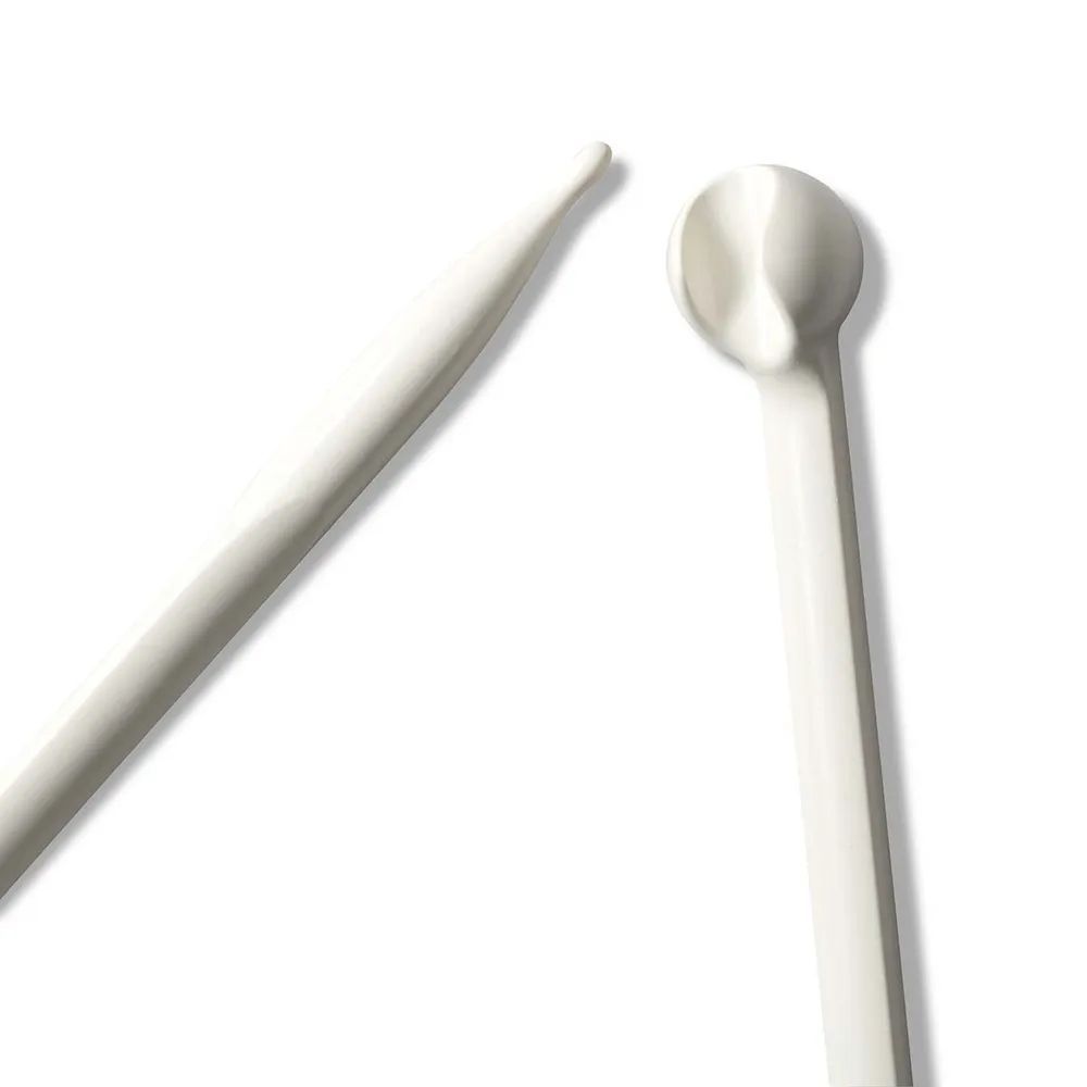 Спицы прямые "prym.ergonomics" 8мм/35см, high-tech полимер, алебастровый белый, 2шт в упаковке PRYM 190361