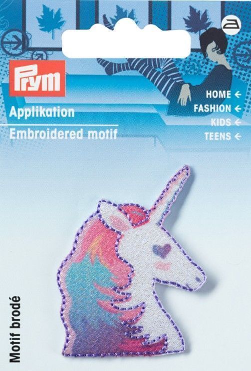 Термоаппликация "Голова единорога" PRYM 923210
