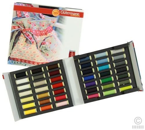 Швейный набор Gutermann Book, 42 катушки