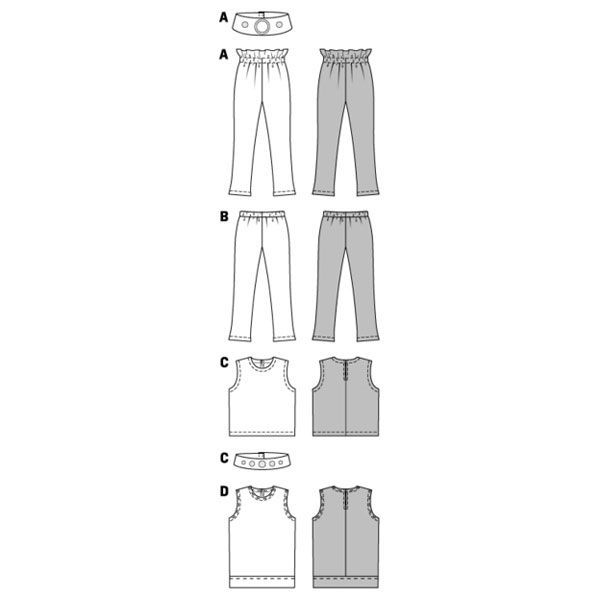 Выкройка Burda 2390-Викинг