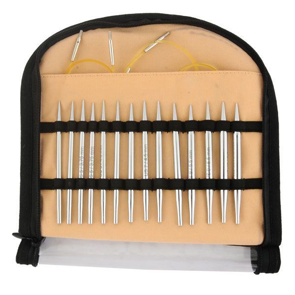 Набор "Special Interchangeable Needle Set" съемных спиц "Nova Platina" KnitPro 10618