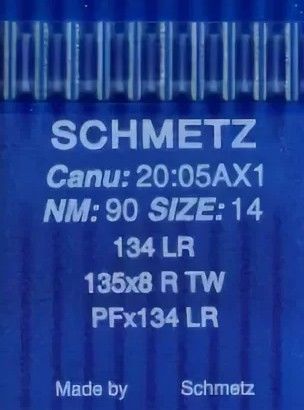 Иглы Schmetz DPx5 (134) для кожи LR № 90 10 шт | Фото 1