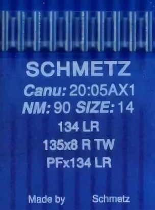 Иглы Schmetz DPx5 (134) для кожи LR № 90 10 шт
