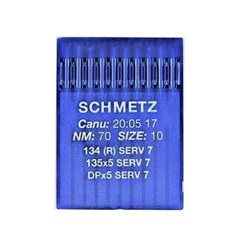 Иглы Schmetz DPx5 (134) SERV7 №70 10 шт