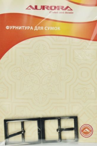 Пряжка металлическая черный никель,19 мм AU-B1919B