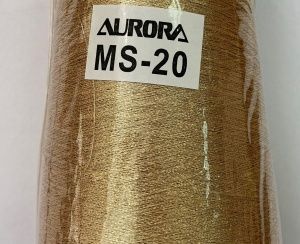 Металлизированная вышивальная нить Aurora, 5000 м, 65% полиэстер, 35% метал. (MS-20)