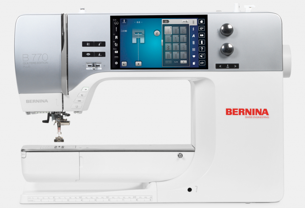 Швейная машина Bernina 770QE PLUS с вышивальным модулем