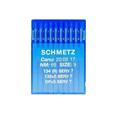 Иглы Schmetz DPx5 (134) SERV7 №65 10 шт