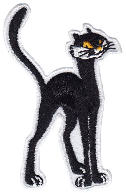 17331185 Нашивка Черный кот