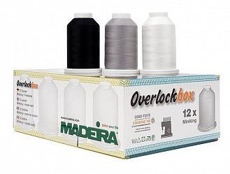 Набор ниток для оверлока  3+1 (Overlockbox 3+1) Madeira 9200