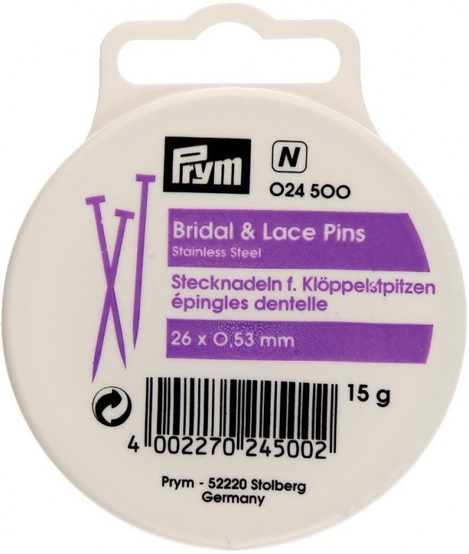 Булавки 26х0,53 мм PRYM 024500
