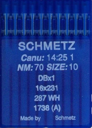 Иглы Schmetz DBx1 (1738) SERV7 №70 10 шт