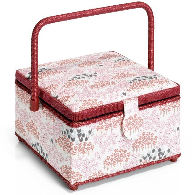 Шкатулка PRYM 612052 Сомерсет, для рукоделия и мелочей 23x23x14см 