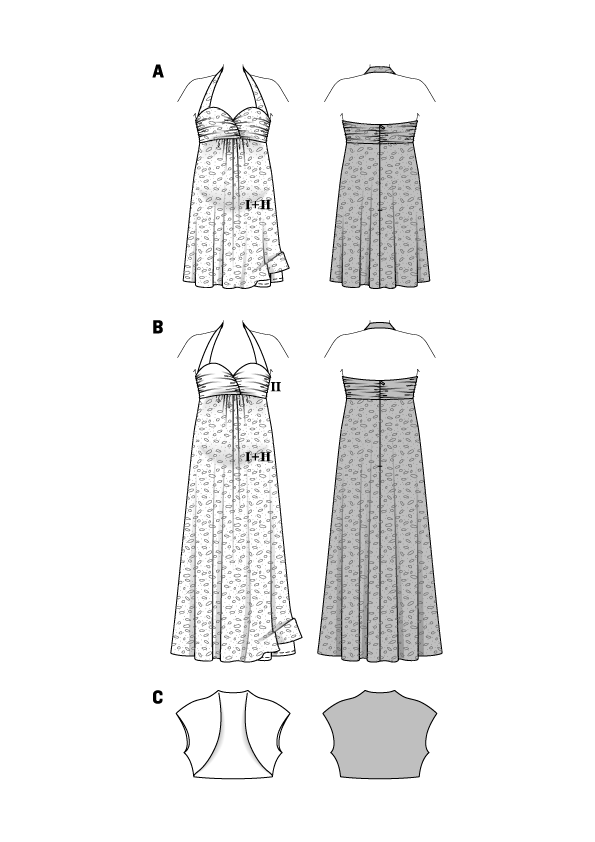 Выкройка Burda 6557