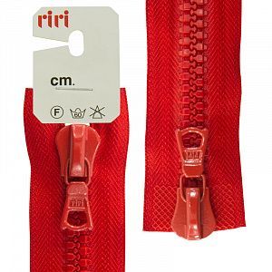 Молния riri Трактор разъем, 2 замка, 8мм 70см, тип подвески Flach, тип цепи Decor 8Е (2407)