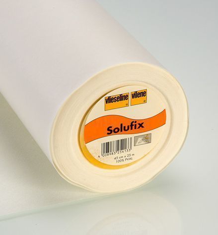 Флизелин водорастворимый Solufix, 45см*1м, самоклеящийся 50057023