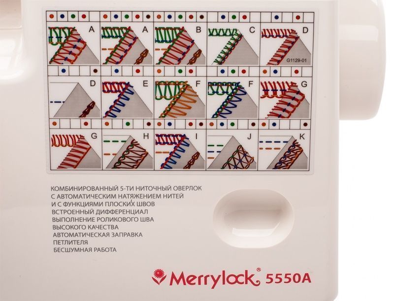 Оверлок Merrylock (Меррилок) 5550A