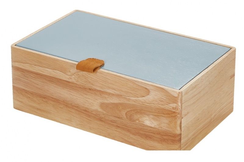 Бокс для аксессуаров, дерево (синий) PRYM 612576