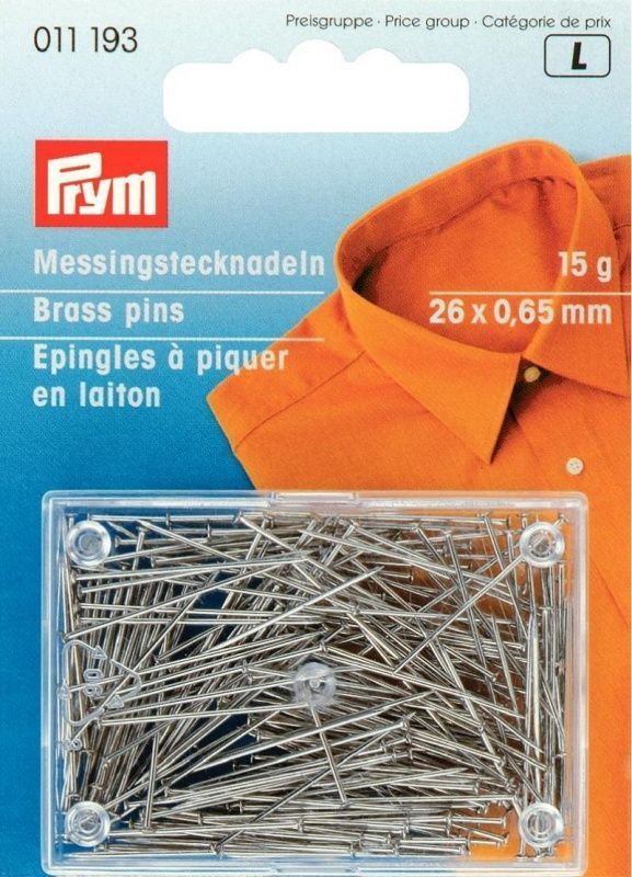 Булавки-гвоздики 26х0,65 мм PRYM 011193