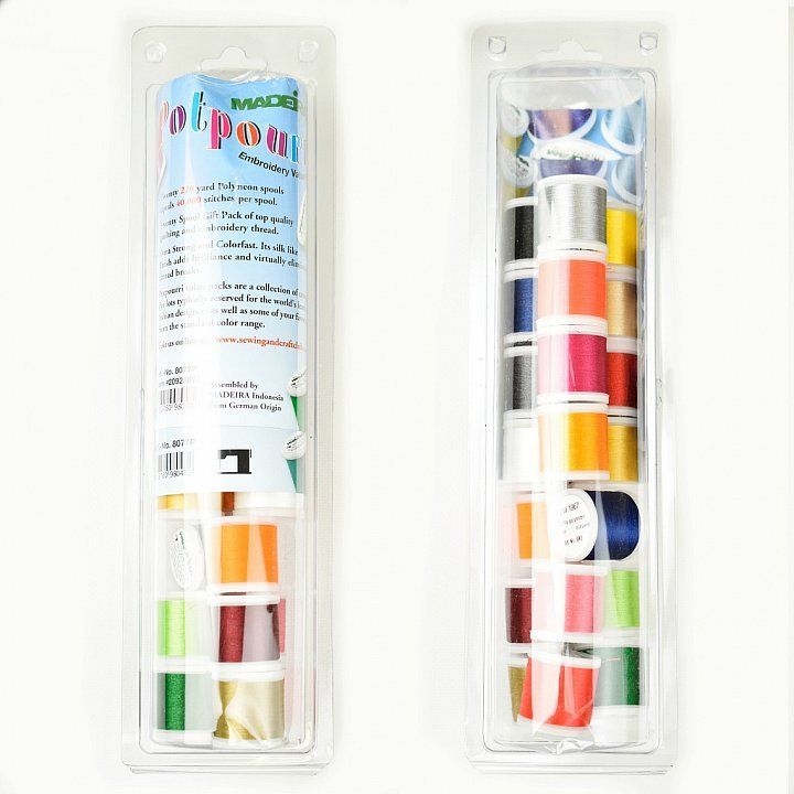 Набор ниток Polyneon (20шт*200м) Madeira 8077P