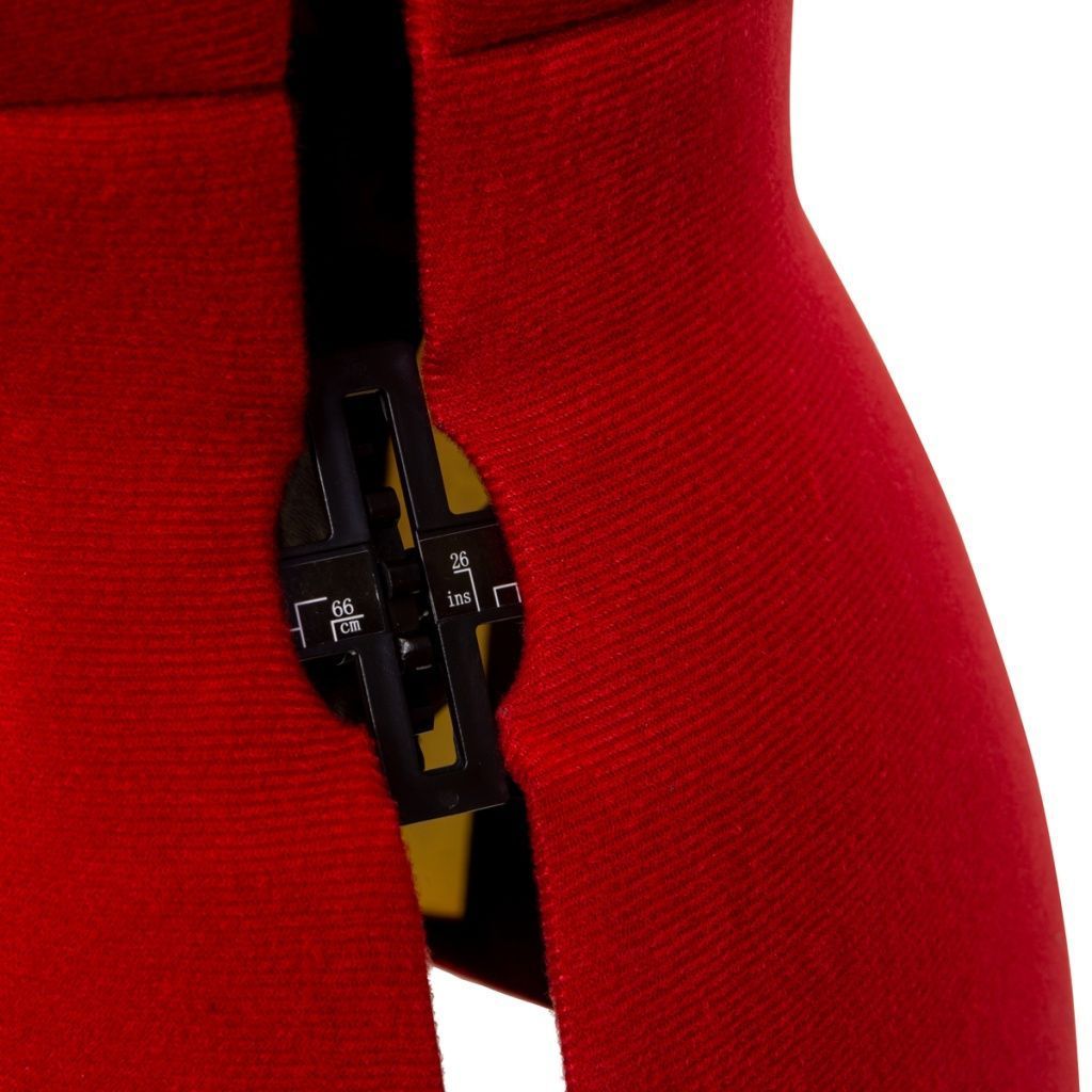 Манекен портновский раздвижной, Medium, цвет красный Hemline рр. 46-56