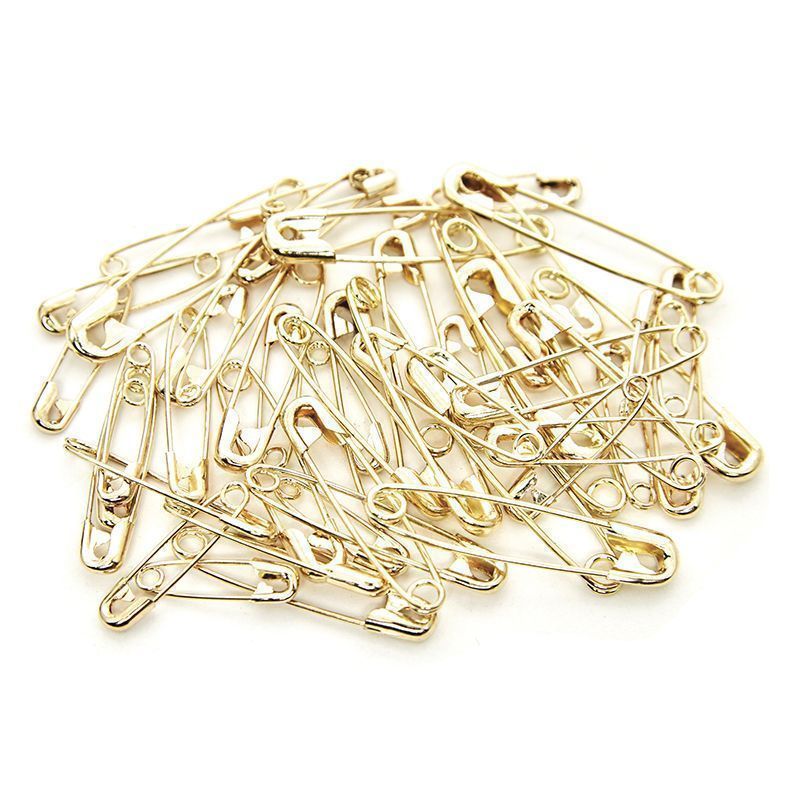 Булавки английские, ассорти 50 шт Hemline Gold 415.99.GD.HG