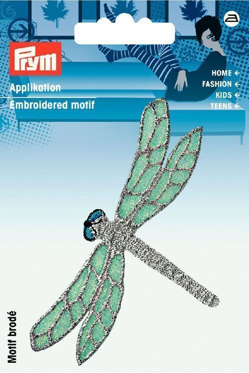 Термоаппликация "Стрекоза" 5х9см PRYM 926608