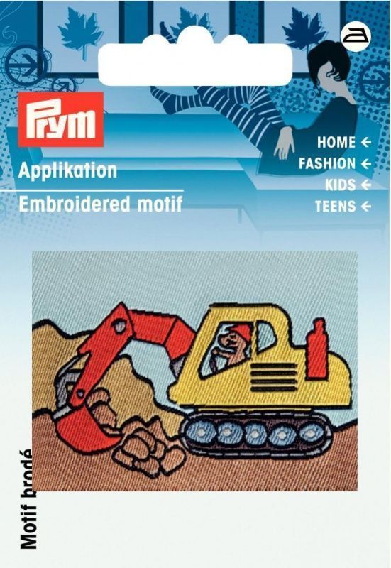 Аппликация "Экскаватор" 4х5,6 см PRYM 923112