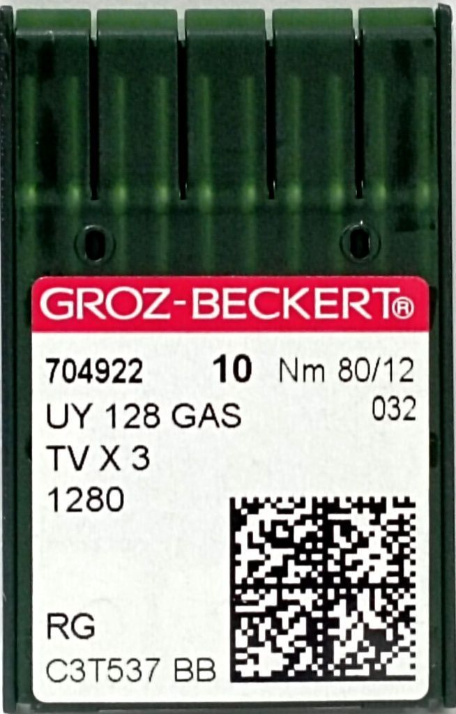 Игла Groz-beckert UYx128GAS № 80/12 10 шт