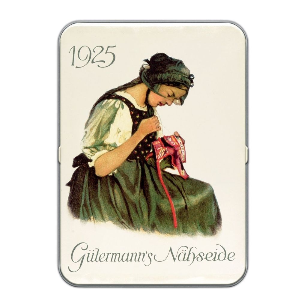 Набор ниток Sew-All 100м (8 катушек) в жестяной коробке серия Nostalgic Gutermann 640950