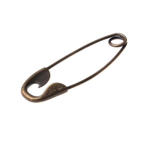 Булавка декоративная металлическая, 1 шт, 10 cм Union Knopf 58916-001-0851