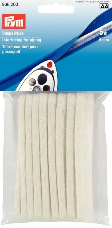 Паутинка со шнуром для канта (6 мм*5 м) PRYM 968203