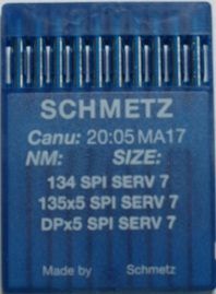 Иглы Schmetz DPx5 (134) SPI SERV7 №90 10 шт