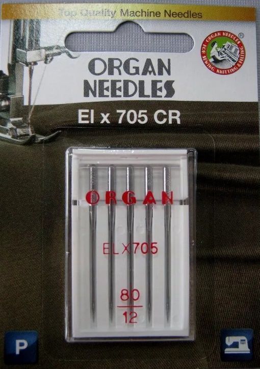 Иглы ORGAN ELx705 CR 5/80 Blister
