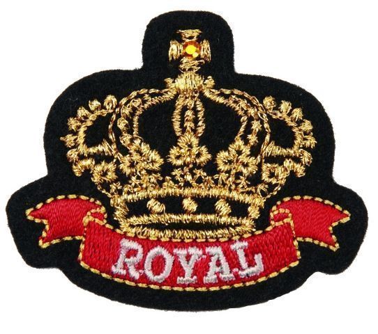 Термоаппликация "Корона ROYAL" 59*49мм PRYM 926678