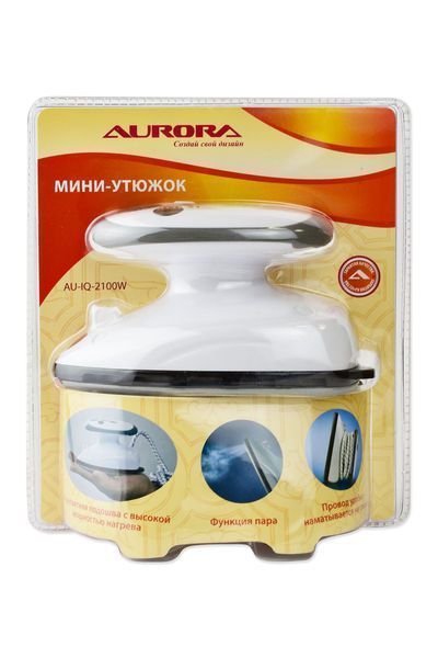Мини-утюжок для пэчворка Aurora с паром AU-IQ-2100W