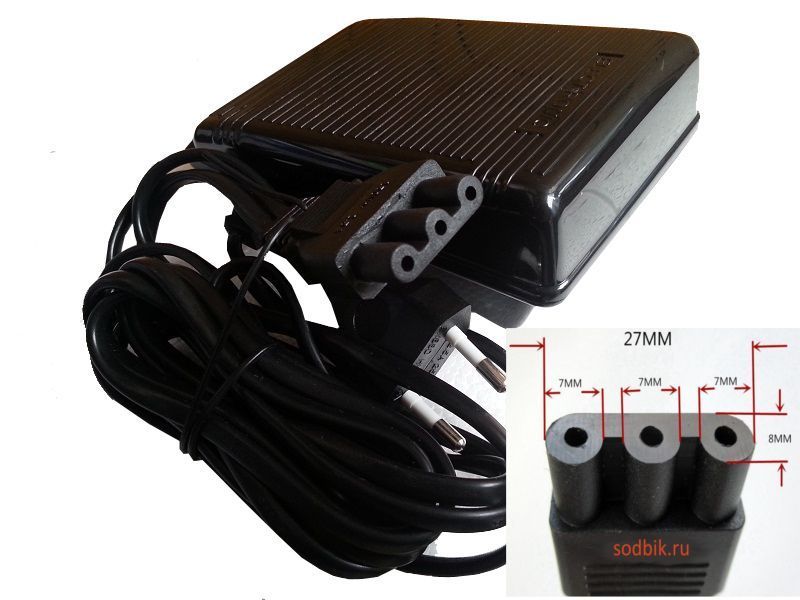 Педаль электронная для БШМ Janome KD-2902-7C01