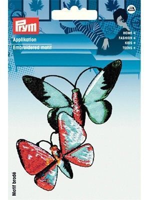 Термоаппликация Экскл. Бабочки многоцв. арт.926609