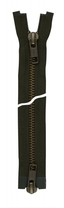 Молния металлическая, двухзамковая YKK Тип 5 (75см) 67200