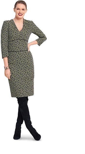 Выкройка Burda 6383 - Платье