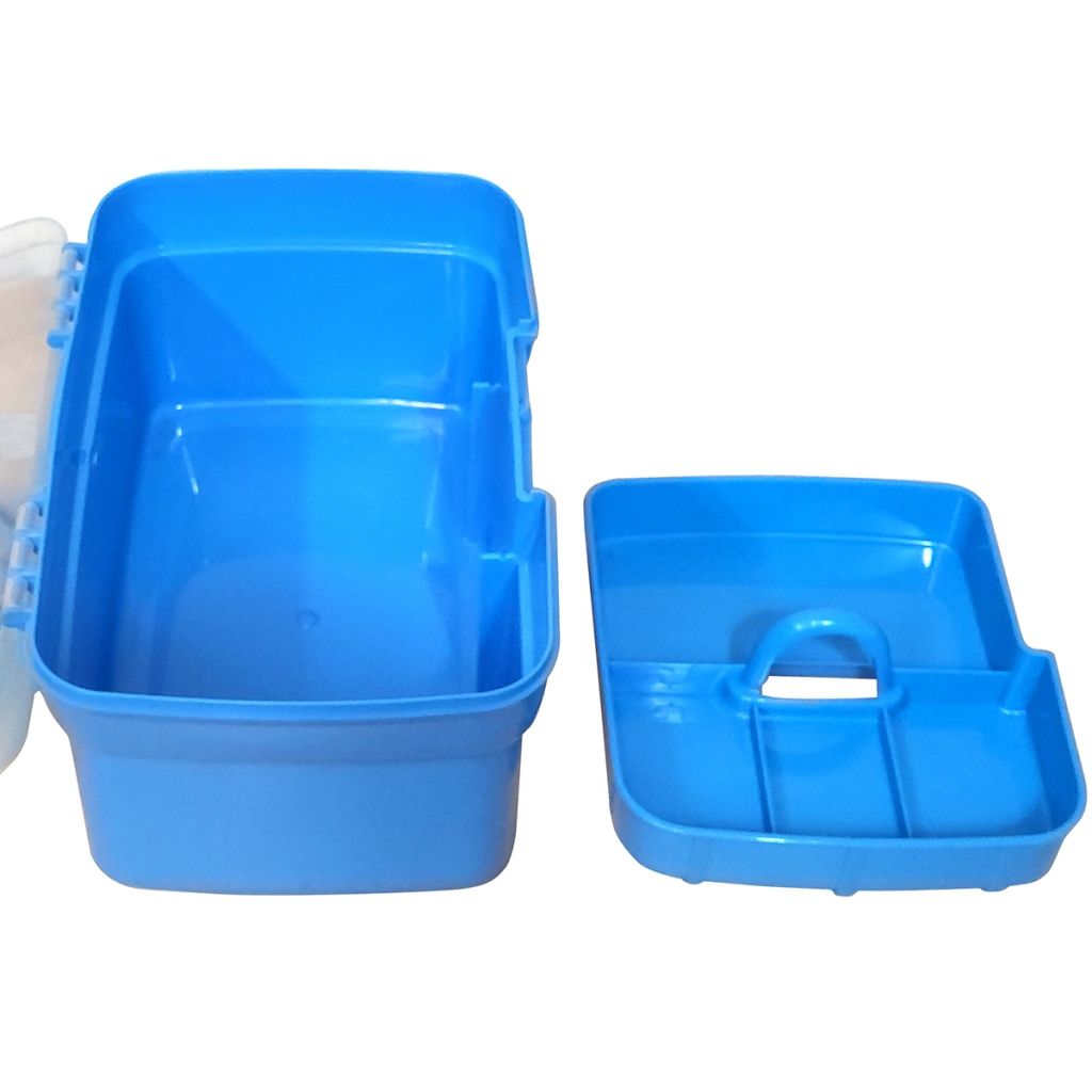 Ящик пластиковый с ручкой для хранения, 27,5 x 18 x 16,5 см Hemline +G001.A2077