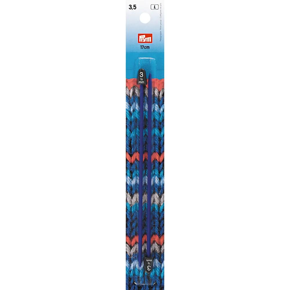 Детские пластиковые спицы, 3,50/17 см PRYM 218401