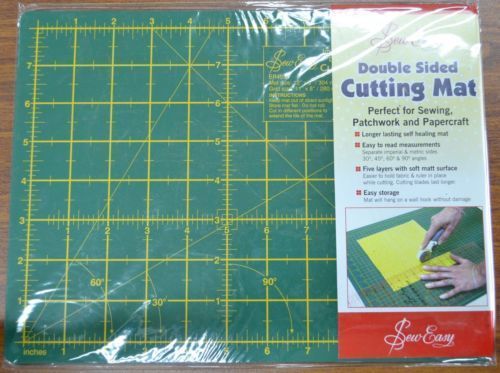 Мат для раскройного ножа двусторонний Sew Easy 30х23см ER4093