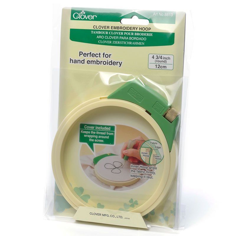 Пяльцы 12 см Clover 8813
