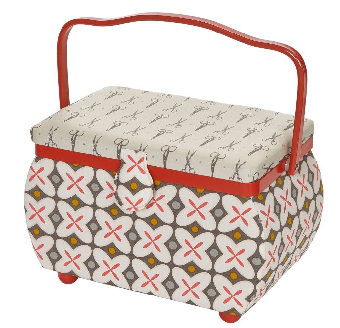 Шкатулка PRYM 612011 Ретро, для рукоделия и мелочей 27x16x17см