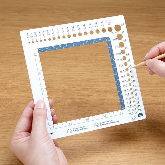 Лоскутная линейка и измеритель диаметра Clover 3200