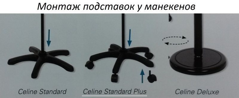 Манекен женский портновский Celine "M" (50-56) Standart Plus Silver Grey